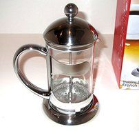 Uniware High Quality Stainless Steel French Coffee Press, Silver (600ml (2.5 Cups)) N2