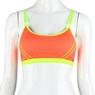 PHOTNO Women Lady Sports Yoga Athletic Solid Wrap Chest Strap Vest Tops Bra N37