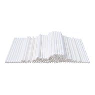 100 Pcs Sucker Lollipop Sticks Candy &amp; Chocolate Cake Pop Making By Crqes N3