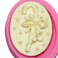 Y&amp;XL&amp;H Cameo Walking Stick Silicone Mold Silicone Gift Mold For Fondant Fimo Gum Paste &amp; Soap Chocolate N2