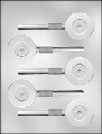 CK Products 2-Inch Record Sucker Chocolate Mold