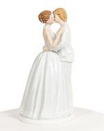 Romance Gay Lesbian Wedding Cake Topper N2