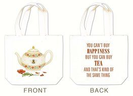 Alice's Cottage AC24428 Bee Teapot Tea Tote