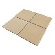 Bialetti Taste of Italy Ceramic Pizza Stone Tile, Set of 4