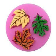 Y&amp;XL&amp;H Maple Leaf Shaped Silicone Fondant Cake Cake Chocolate Silicone Molds,Decoration Tools Bakeware N2