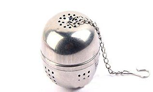 Stainless Steel Ball Shape Alkaline Water Mineral Cup Colander Holder (to make a pitcher of water)