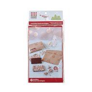 Sweet Creations Holiday Treat Gift Envelope, 6-Pack N2