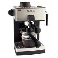 Mr. Coffee 4-Cup Steam Espresso System with Milk Frother, ECM160 N3