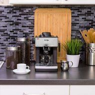 Mr. Coffee 4-Cup Steam Espresso System with Milk Frother, ECM160 N4