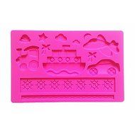 Y&amp;XL&amp;H Transpotation Fondant Mold Cake Decoration Mold N3