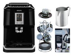 Krups EA88 Two-in-One Touch Cappuccino Machine Bundle N3