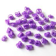 Generic 40Pcs Alphabet Fondant Biscuit Letter Mold Cookie Cake Cutter N9
