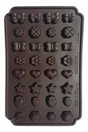 Daiso Japan Silicone Mini Chocolate Jello Mold (Brown) N8