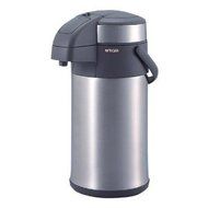 Tiger Coffee, Tea, Stainless Steel Vacuum Pump Jug (3 liters, 18/10 Steel) N2