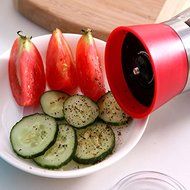 Texay(TM) Salt Pepper Grinder Bottle Inside Copper Cutter Solid Export Quality Miller Black Pepper Pepper Grinder... N2