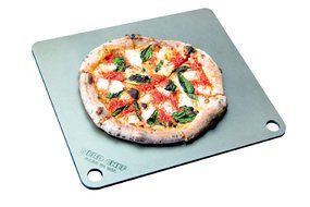 NerdChef Steel Stone - High-Performance Baking Surface for Pizza (.25" Thick - Standard) N8
