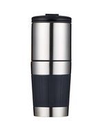 FLYHIGH Fashionable Protable Stainless Steel Vacuum Cup Coffee Maker with 6 Coler N7