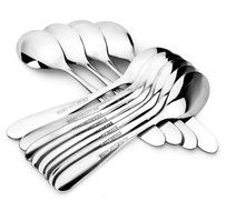 Bekith Demitasse Espresso Mini Stainless Steel Bistro Spoons, Set of 12 N2