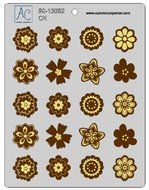 CK Products Flower Fun Mint Chocolate Mold