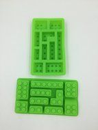 10pc Candy Molds For Lego Lovers, Chocolate Molds, Ice Cube Molds, Silicone Baking Molds, PREMIUM Silicone Molds... N4