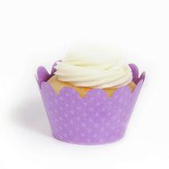 Dress My Cupcake Maya Mini Galaxy Navy Cupcake Wrappers, Set of 18 N6