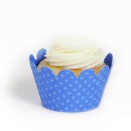 Dress My Cupcake Maya Mini Galaxy Navy Cupcake Wrappers, Set of 18 N7