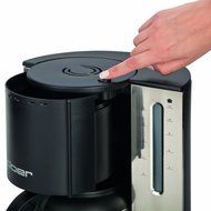 Cloer 5218NA 12-Cup Bitterness Eliminating Coffee Maker, Stainless Steel/Black N6