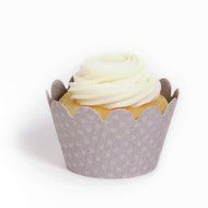 Dress My Cupcake Maya Mini Galaxy Navy Cupcake Wrappers, Set of 18 N8