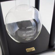 Yama Glass 25 Cup Cold Drip Maker Straight Black Wood Frame N6
