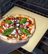 Crustina Rectangular Pizza Stone, 14 x 16-Inch N5