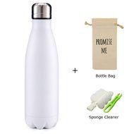 Super Modern Vacuum Insulated 17oz Wave Bottle - Double Walled Stainless Steel Water Thermos - Cola Style Hydro... N19