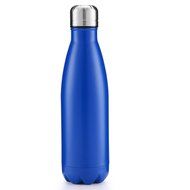 Super Modern Vacuum Insulated 17oz Wave Bottle - Double Walled Stainless Steel Water Thermos - Cola Style Hydro... N21