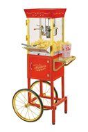 Nostalgia CCP510 53-Inch Tall Vintage Collection 6-Ounce Kettle Popcorn Cart N4