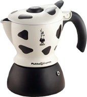 Bialetti Mukka Express 1-Cup Cow-Print Stovetop Cappuccino Maker