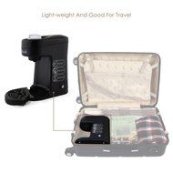 Aicok Travel Size K Cup Coffeemaker Single Serve Brewing System Coffee Machine, Black N3