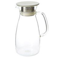 FORLIFE Mist Glass Ice Tea Jug , 34-Ounce, Turquoise N11