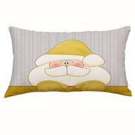 Christmas Pillow Case,Beautyvan Christmas Rectangle Cotton Linter Pillow Cases Cushion Covers (A) N2