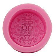 Let'S Diy Double Happiness Models Soap Silicone Mold Mooncake Mould Bakeware Cooking Tools DIY Cake Decoration... N3