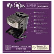 Mr. Coffee Automatic Dual Shot Espresso/Cappuccino System, ECMP50 N7