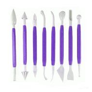 Rokou Muticolor DIY Cake Decorating Sugarcraft Modelling Paste Flower Bakeware Tool Kit (Muticolor) N6