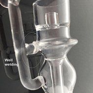 HYP 10mm 14mm 18mm Quartz Dish With Cap Fit 16mm/20mm Coil (18mm female/20mm) N7