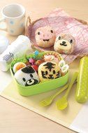 Animal Kitchen Onigiri Rice Ball Mold Set From Japan N3