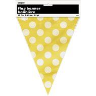 Polka Dot Cupcake Kit for 24, Yellow