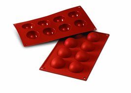 Silikomart SF002/C Silicone Classic Collection Mold Shapes, Semi-Sphere, Extra-Large N6