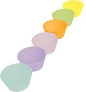 Casabella Boxed Muffin Cup, Large, Multicolor, Set of 6 N2