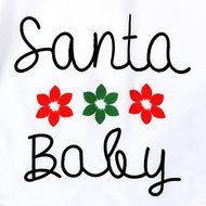 Xmas Clothes Outfits Set ,BeautyVan Kid Newborn Baby Romper Bodysuit+Pants Hat Hairband Xmas Clothes Outfits Set... N6