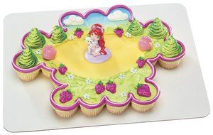 Strawberry Shortcake Best Friends Cake Topper Set