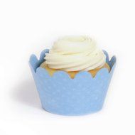 Dress My Cupcake Maya Mini Galaxy Navy Cupcake Wrappers, Set of 18 N11