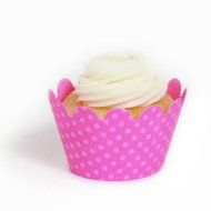 Dress My Cupcake Maya Mini Galaxy Navy Cupcake Wrappers, Set of 18 N14