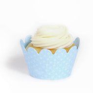 Dress My Cupcake Maya Mini Galaxy Navy Cupcake Wrappers, Set of 18 N16